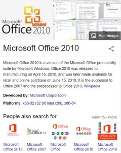 Microsoft Office 2010 Crack Product Key 2022 100% Working