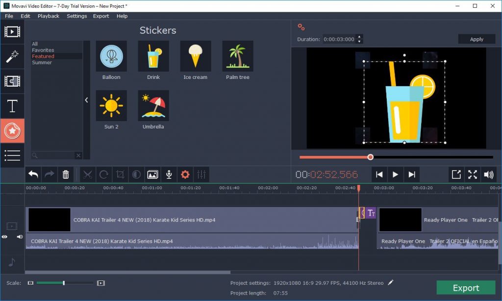 movavi video editor 11 free download with crack