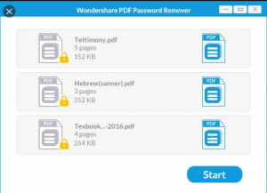 Wondershare PDF Password Remover Crack + License KEY (Latest 2021)